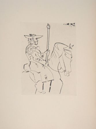 Gravure Picasso - Picador