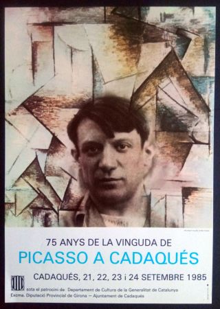 Affiche Picasso - PICASSO A CADAQUÉS - 1985
