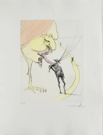 Eau-Forte Dali - Picasso: A Ticket for Glory
