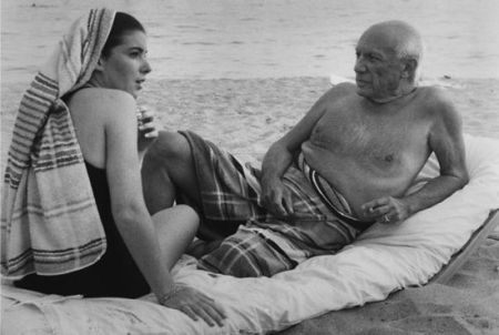 Photographie Clergue - PICASSO AND CATHY