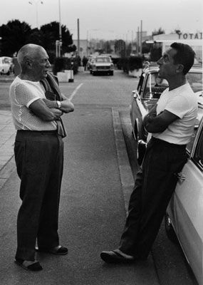 Photographie Clergue - PICASSO AND TAXIDRIVER
