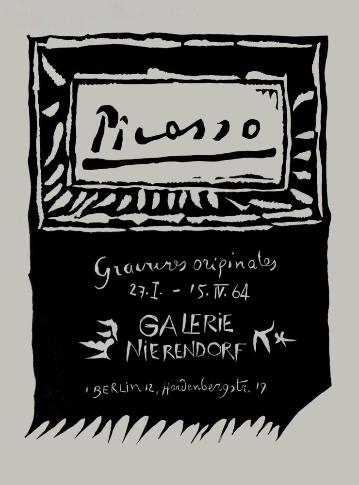 Linogravure Picasso - Picasso Gravures originales