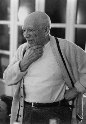 Photographie Clergue - PICASSO À N.D. DE VIE