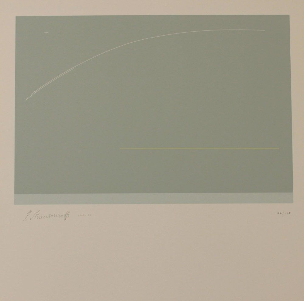 Lithographie Mansouroff - PICTORIAL FORMULA - EXACTA FROM CONSTRUCTIVISM TO SYSTEMATIC ART 1918-1985