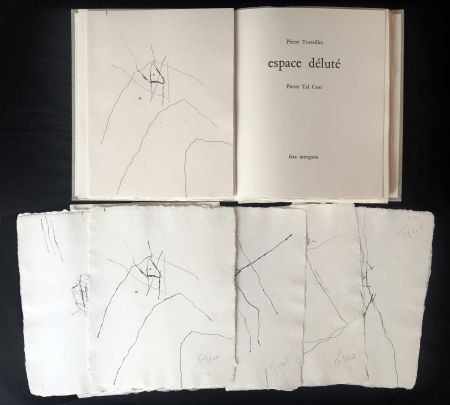 Livre Illustré Tal Coat - Pierre Torreilles : ESPACE DÉLUTÉ. 7 gravures et suite complète signée et numérotée