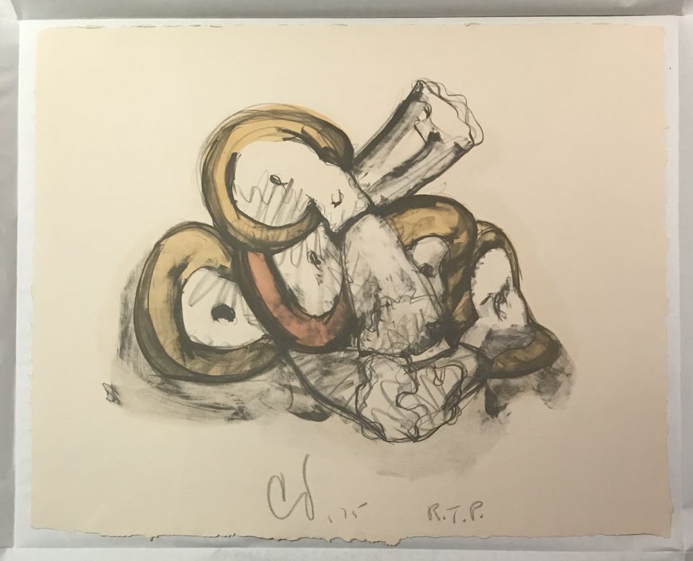 Lithographie Oldenburg - Pile of Erasers