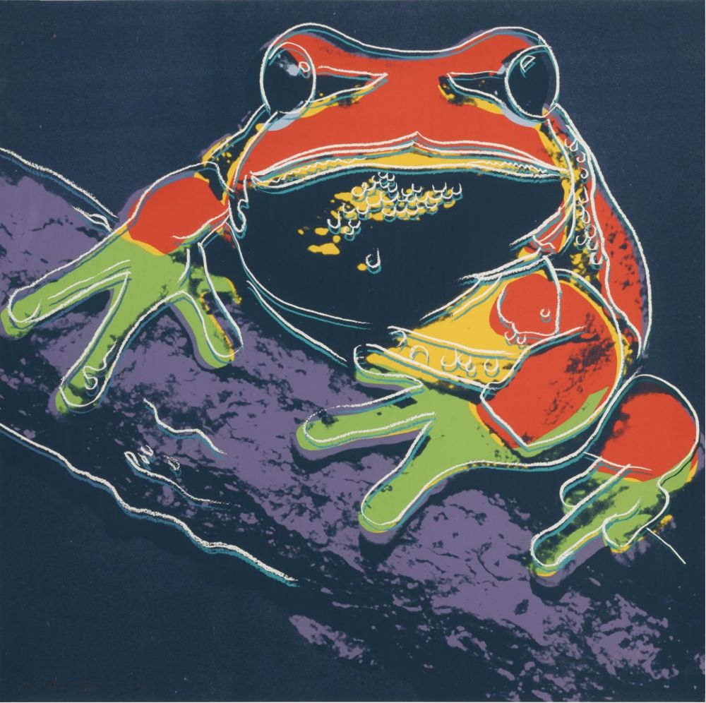 Sérigraphie Warhol - Pine Barrens Tree Frog