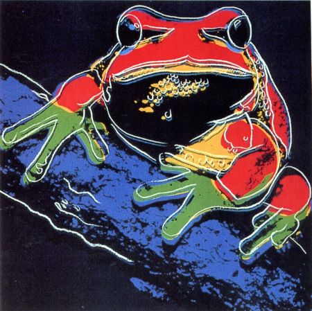 Sérigraphie Warhol - Pine Barrens Tree Frog (FS II.294)