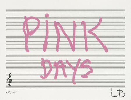 Sérigraphie Bourgeois - Pink Days