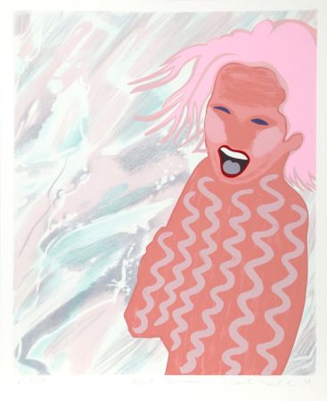 Sérigraphie Kogelnik - Pink Swim