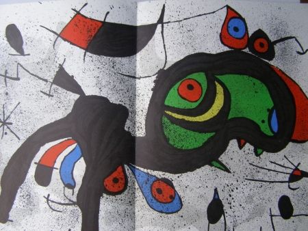 Lithographie Miró - PINTURAS SOBRE PAPEL