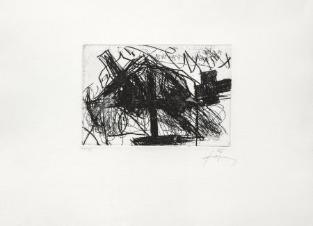 Gravure Tàpies - Piramidal