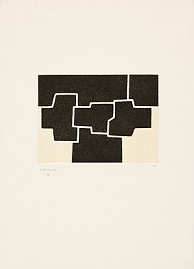 Eau-Forte Et Aquatinte Chillida - Pittsburgh II