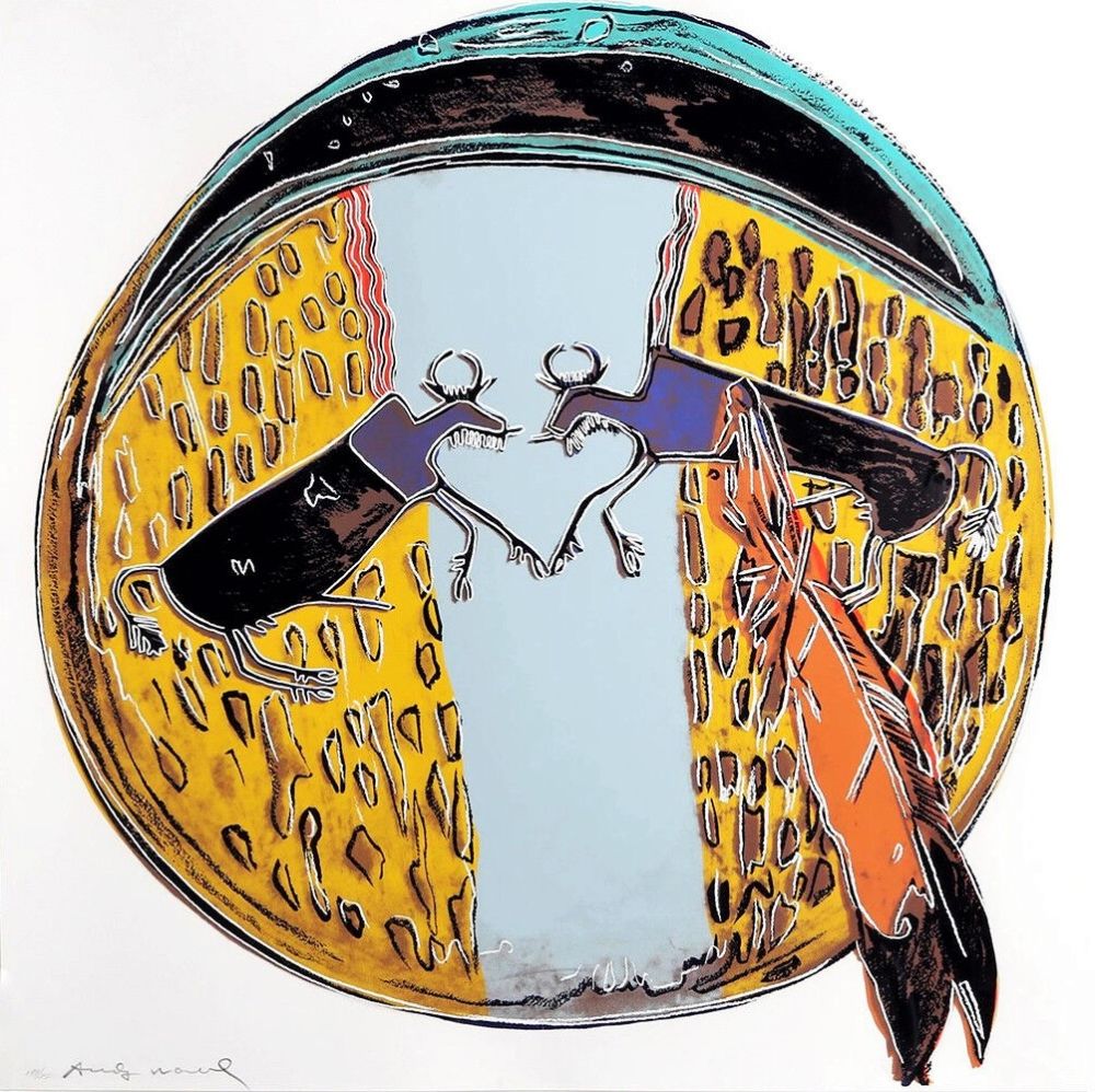 Sérigraphie Warhol - Plains Indian Shield