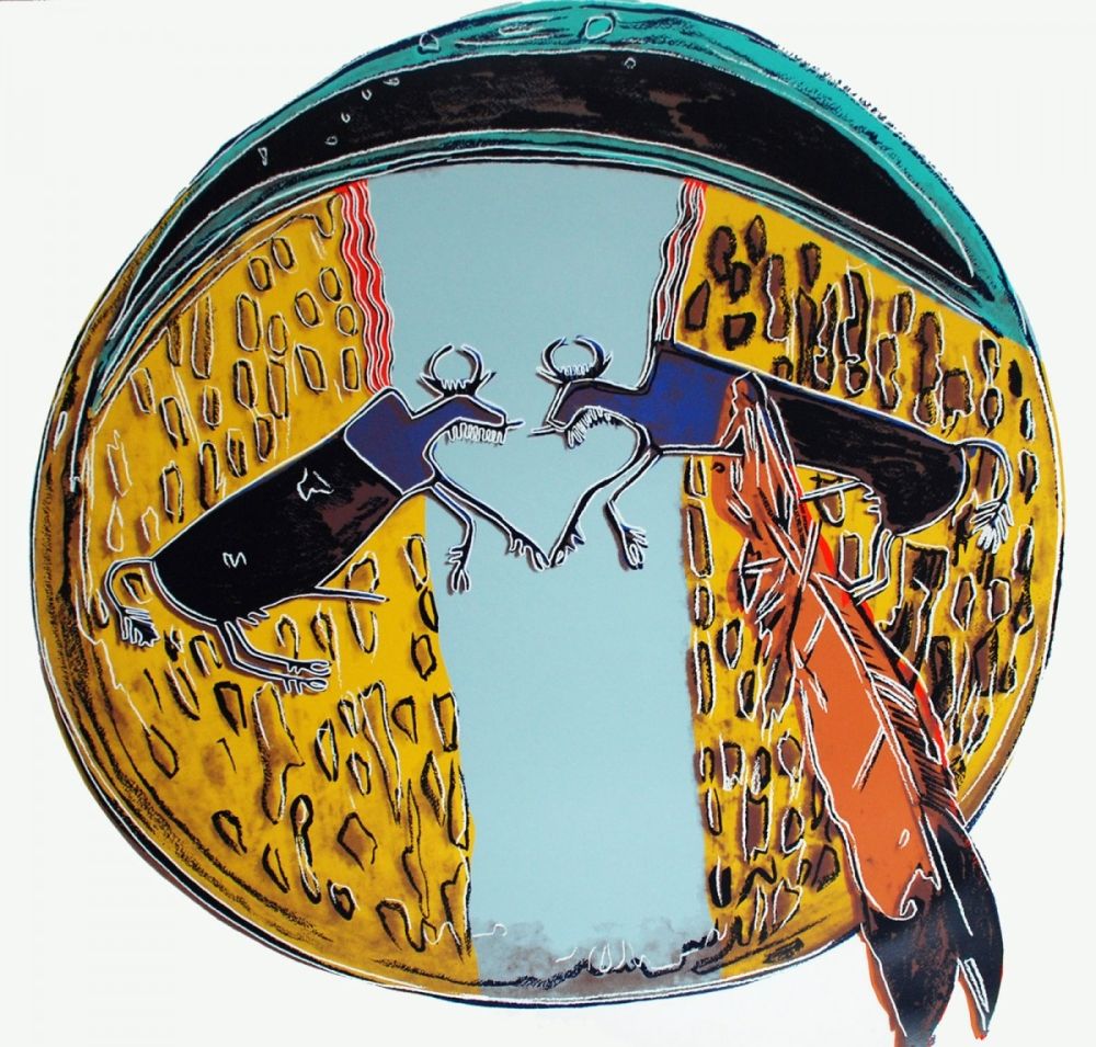 Sérigraphie Warhol - Plains Indian Shield (FS II.383)