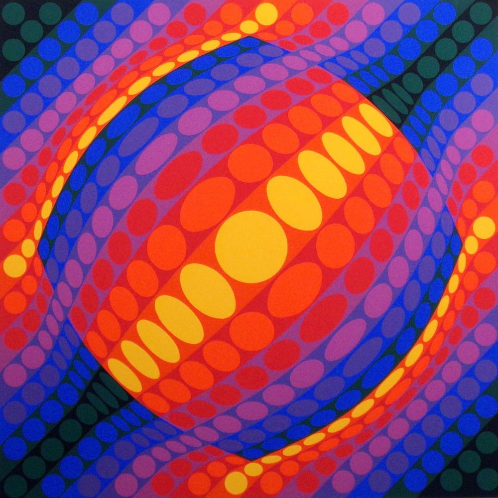 Multiple Vasarely - Planeta