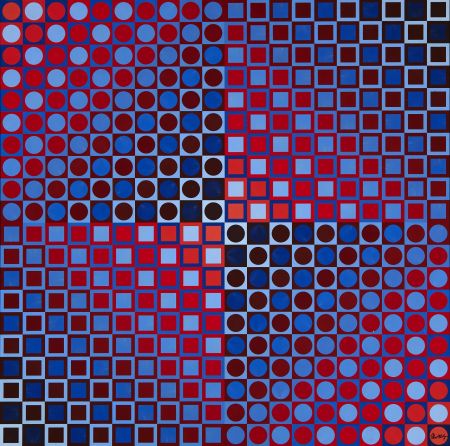 Multiple Vasarely - Planetary Folklore 2 R/B
