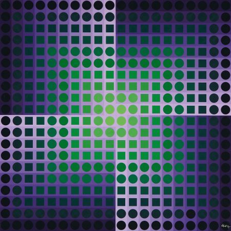 Multiple Vasarely - Planetary Participations No 2