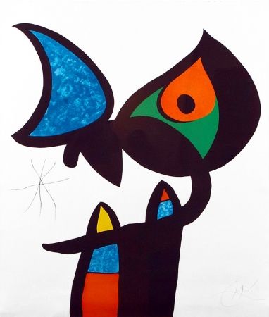 Eau-Forte Et Aquatinte Miró - Plate VI from Espriu – Miró