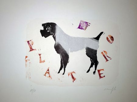 Linogravure Manfredi - Platero