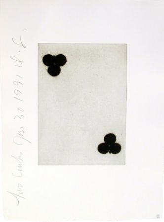 Aquatinte Sultan - Playing Cards (Two of Clubs)