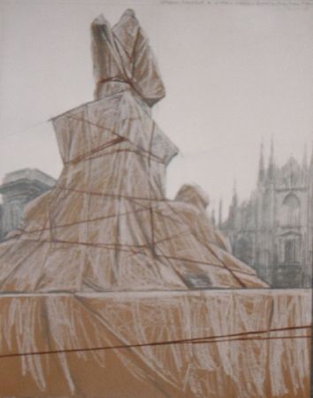 Multiple Christo - Plazza del duomo Milan