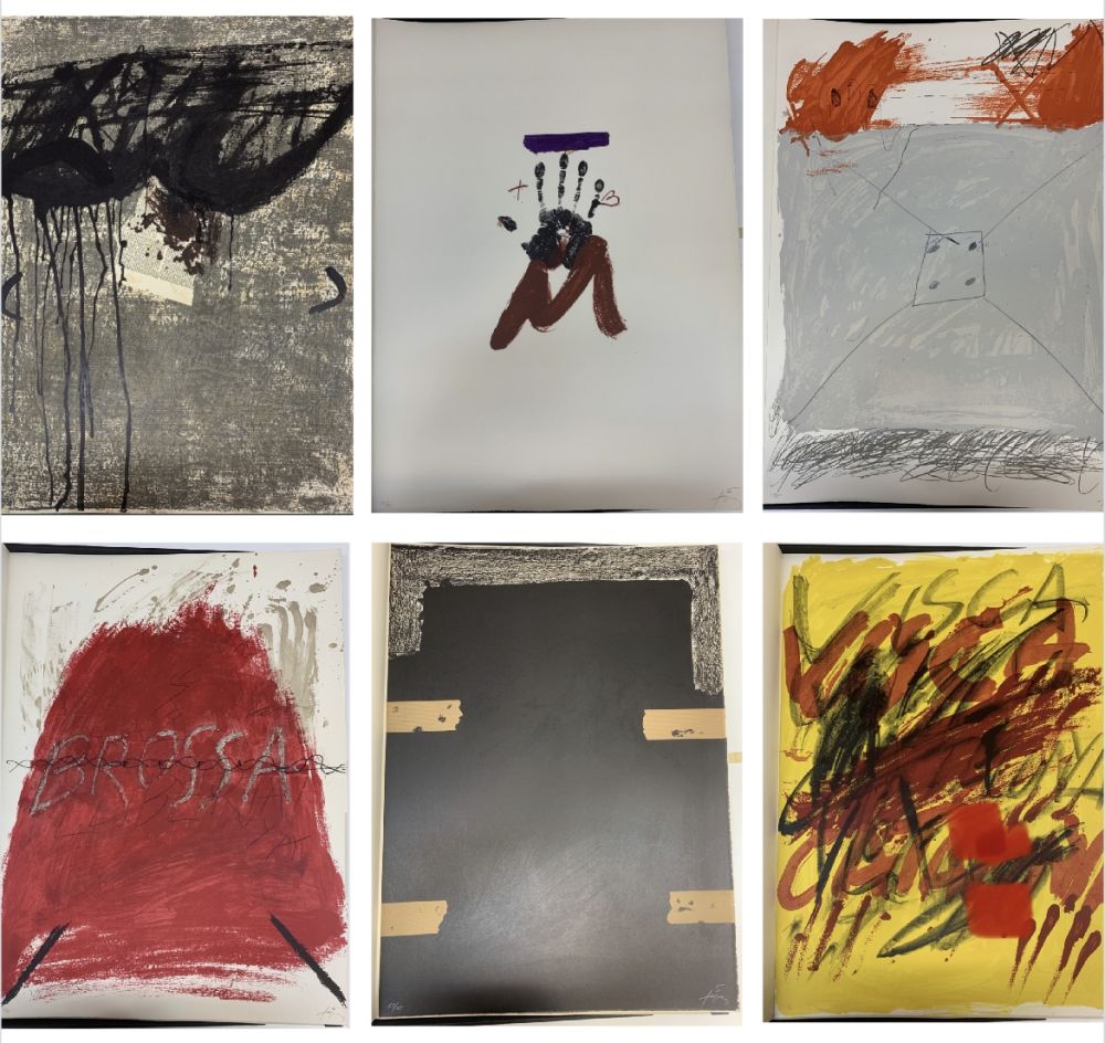Livre Illustré Tàpies - POEMS FROM THE CATALAN I