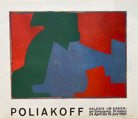 Affiche Poliakoff - Poliakoff - Galerie 
