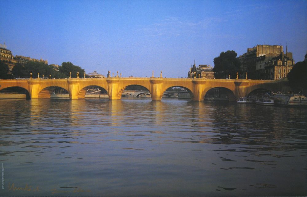 Offset Christo - Pont Neuf wrapped