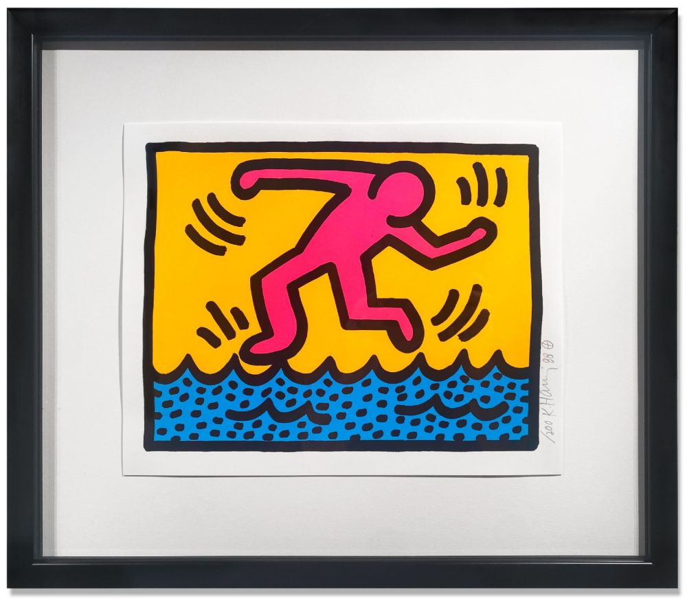 Sérigraphie Haring - Pop Shop II (C), 1987