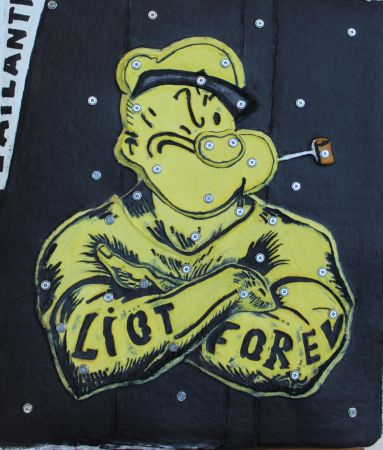 Gravure Liot - POPEYE (JAUNE)