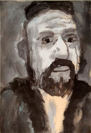 Monotype Shapiro - Portait of a Jew