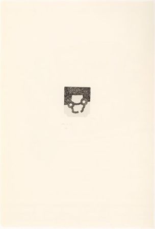 Gravure Chillida - Portfolio 12th Anniversary of Galeria Joan Prats