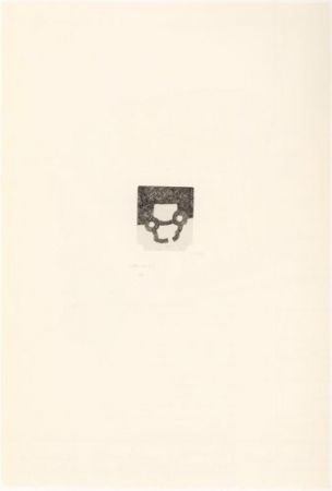 Gravure Chillida - Portfolio 12th Anniversary of Galeria Joan Prats
