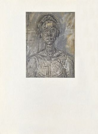 Lithographie Giacometti - Portrait