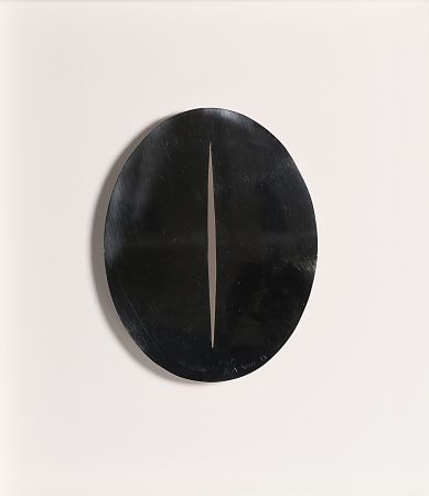 Multiple Fontana - Portrait d’Antonin Artaud by Otto Hahn (Steel)
