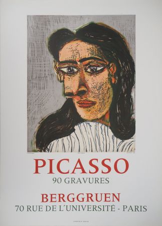 Livre Illustré Picasso - Portrait de femme, Dora Maar