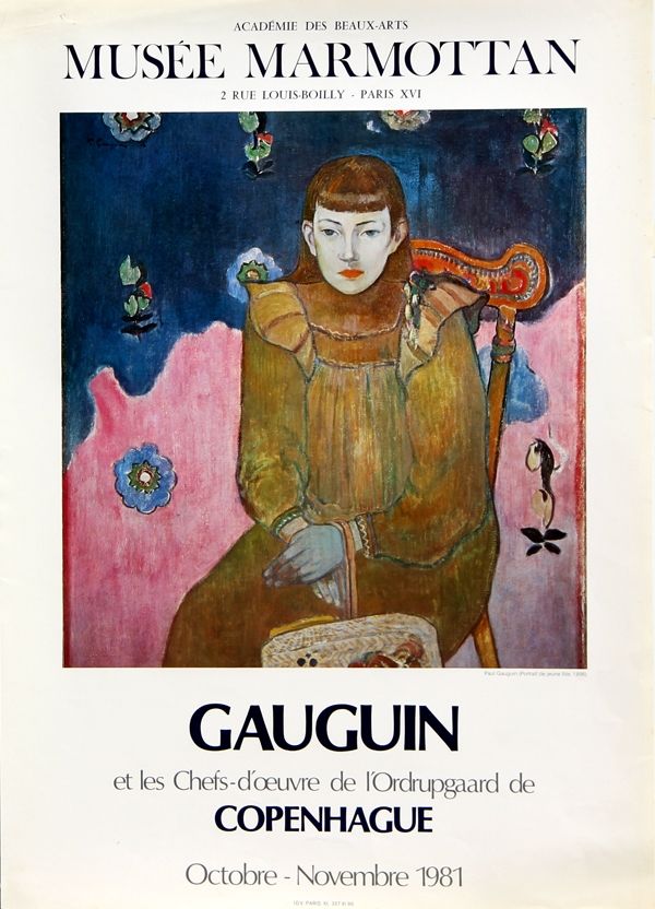 Offset Gauguin - Portrait de Jeune Fille