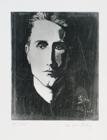 Eau-Forte Et Aquatinte Ray - Portrait de Marcel Duchamp