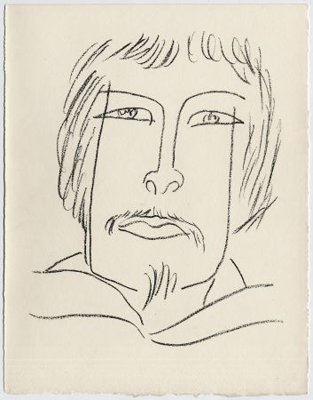 Lithographie Matisse - Portrait d'homme esquimau n° 7. 1947 (Pour Une Fête en Cimmérie)