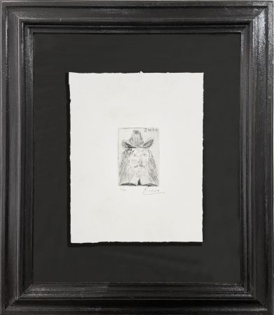 Gravure Picasso - Portrait d'un Bourgeois hollandais