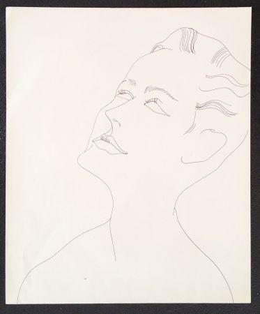 Aucune Technique Warhol - : Portrait of a Young Man 2 /TOP200.275 