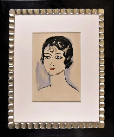 Lithographie Van Dongen - Portrait of a young woman