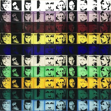 Sérigraphie Warhol - Portrait of Artists