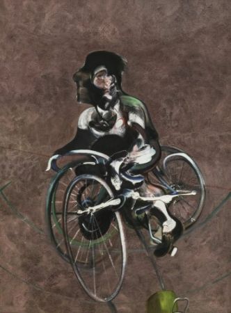 Multiple Bacon - Portrait of Georges Dyer Riding a Bicycle 1966