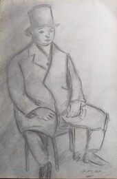 Aucune Technique Pascin - Portrait of Louis Marcoussis