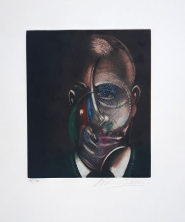 Eau-Forte Et Aquatinte Bacon - Portrait of Michel Leiris