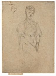 Pointe-Sèche Roussel - Portrait of Mrs. Cyprian Williams in Fancy Dress