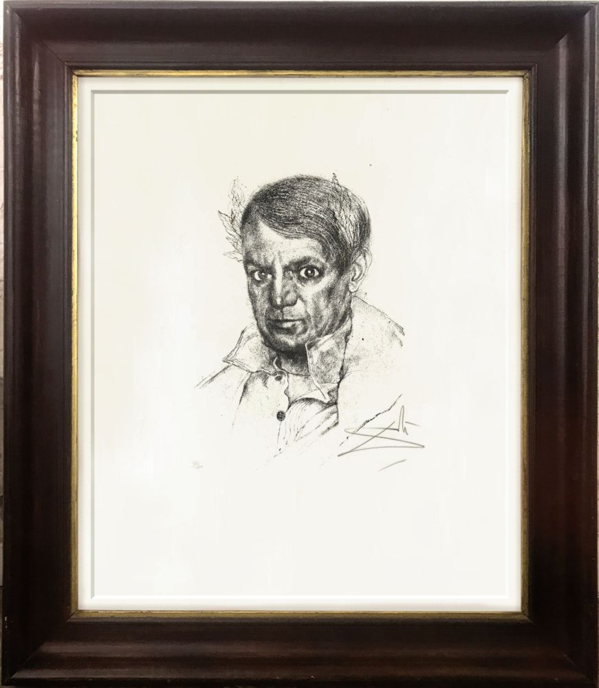 Héliogravure Dali - Portrait of Picasso