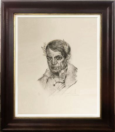 Gravure Dali - Portrait of Picasso